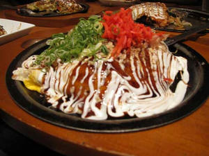 豚玉広島風お好み焼き