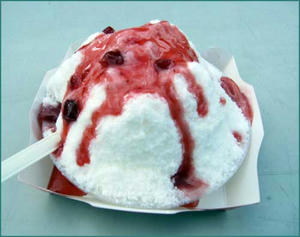 ふわふわの不思議なかき氷