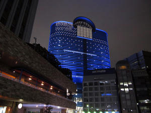 サンシャイン前の夜景