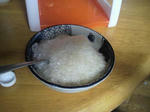 麦茶カキ氷