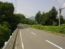 静かな山道。サイコーです！