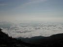 もう雲海の上です