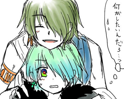「髪の毛がふわふわだな～って」