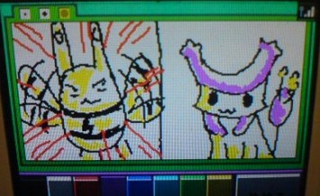 お題3「相手の好きなポケモンを描いてみよう」