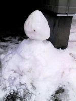 雪だる…ま…？