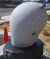 うしろから見たつるつる小僧