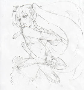 双葱剣【ミクミク】