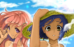 たけびさんとコラボ