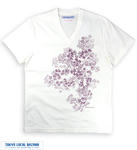 レディース　Vネック　桜満開2010