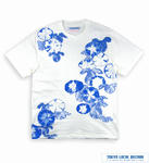 朝顔 クルーネック Tシャツ