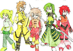 ユズハ【柚葉】・レイイン【雷影】・ホムラ【焔】・ショウジュ【松寿】・ハティ