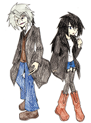 真王・サダメ　全身図