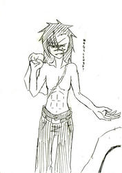 男の身体、描けんとです