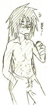 深夜にふと落書きした