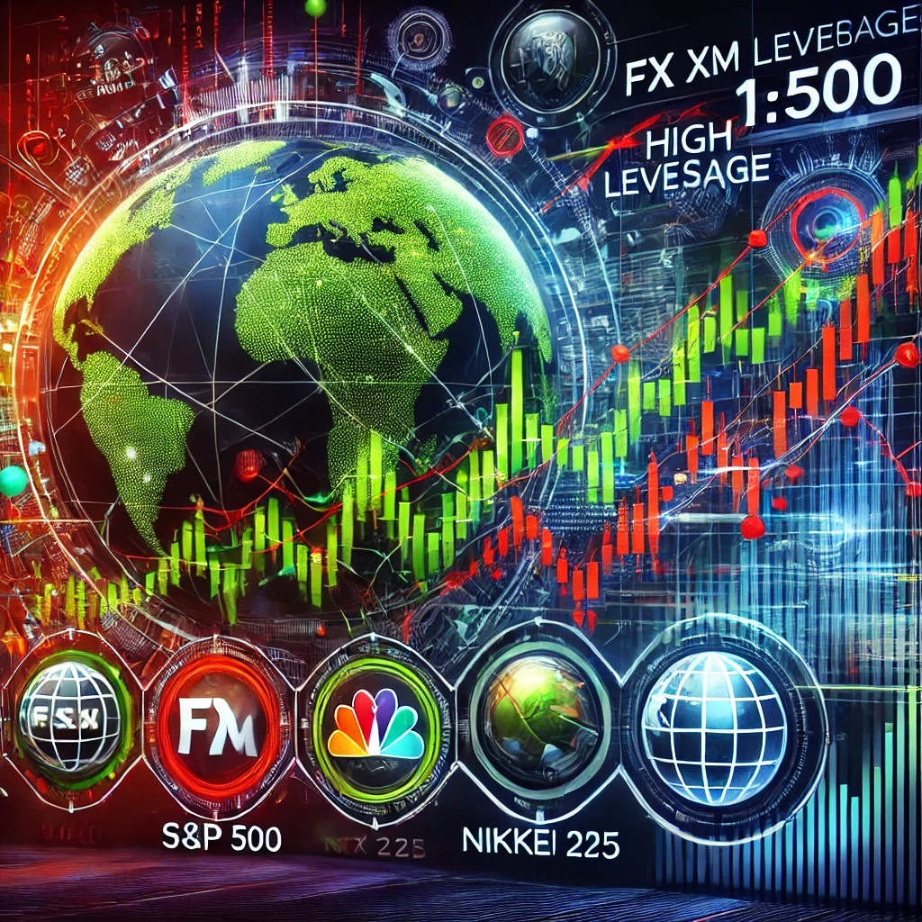 XMの株価指数CFDにおけるレバレッジ設定とその詳細