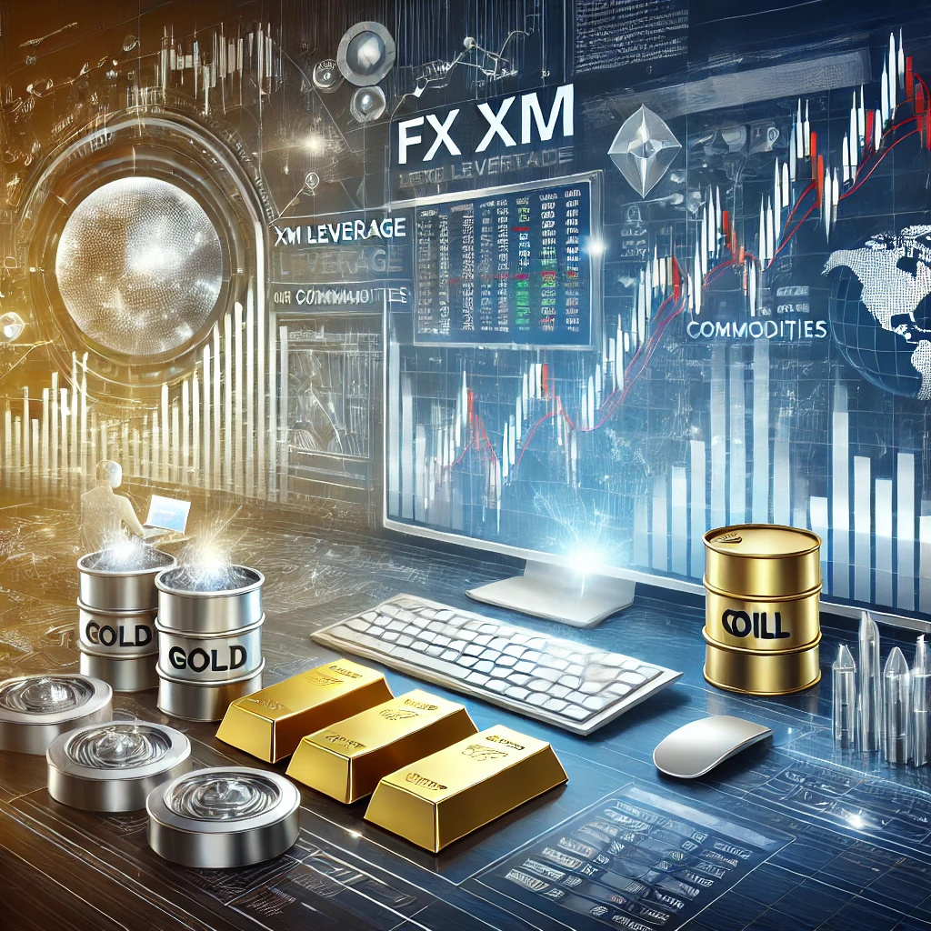 XMのコモディティ取引におけるレバレッジと注意点