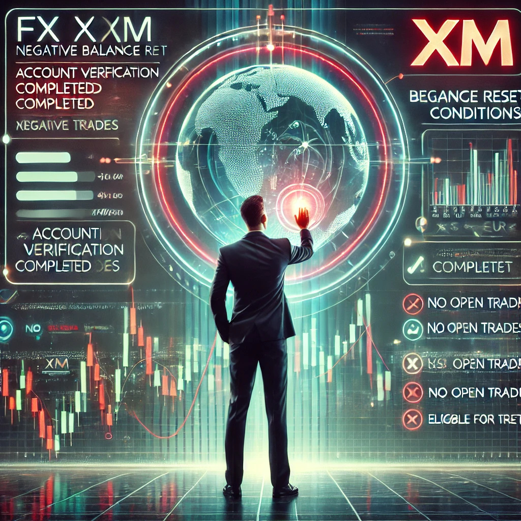 XMのマイナス残高リセットの条件と重要注意点