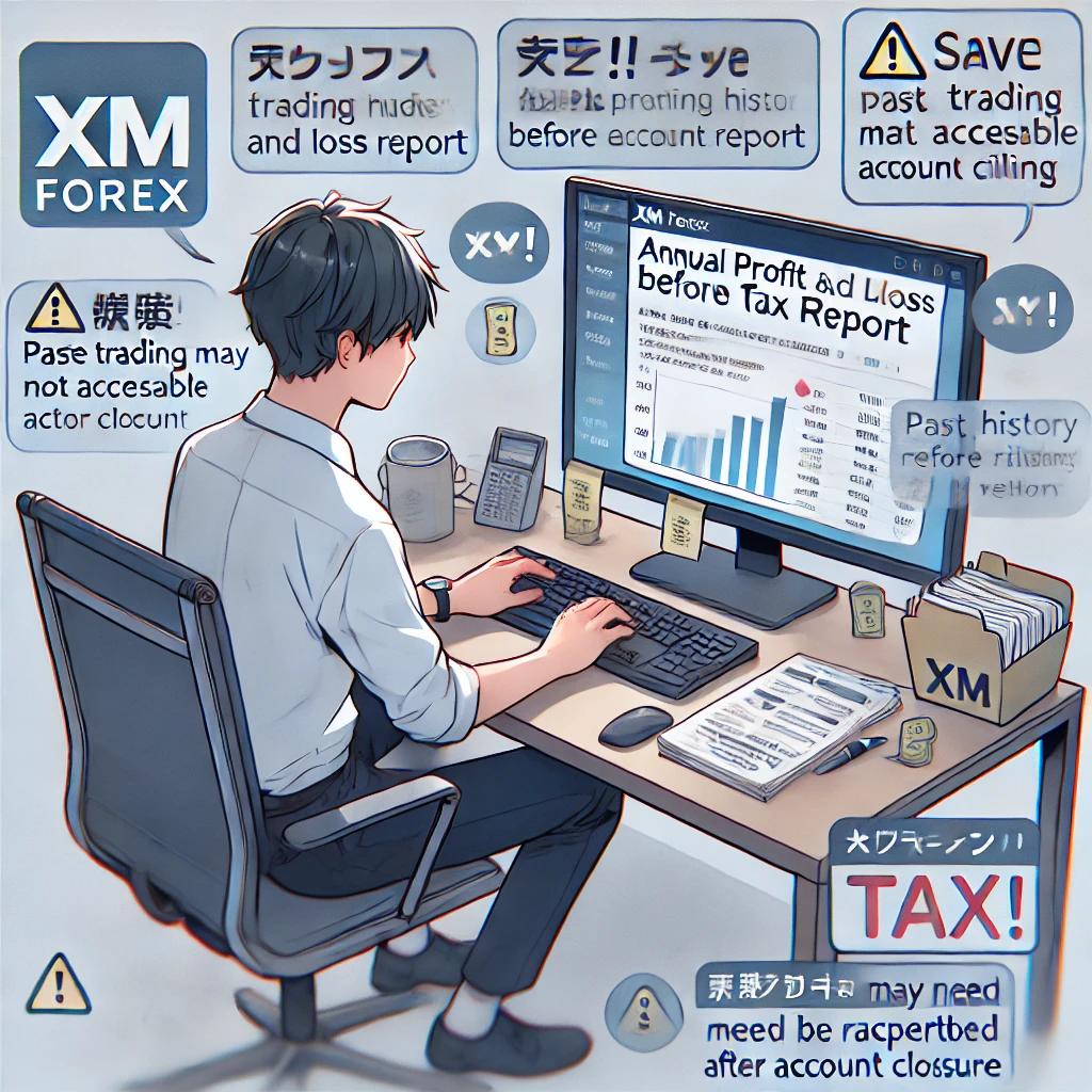 XM口座解約と確定申告に必要な5つの確認事項