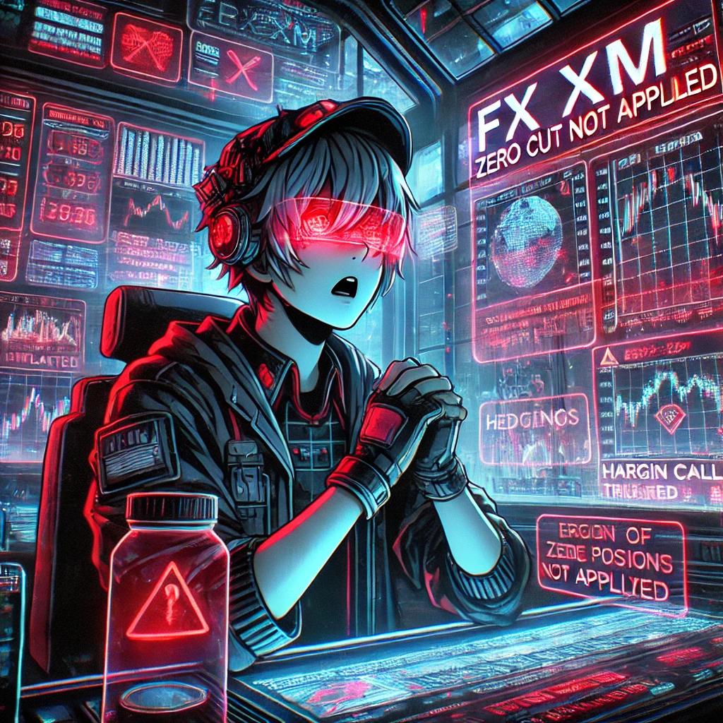 XMでゼロカットされない原因と解決策