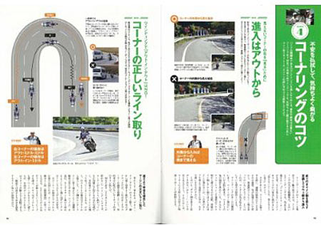 参考画像４：ツーリングに効くとっておきライテクBOOK