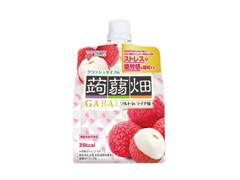 マンナンライフ クラッシュタイプの蒟蒻畑GABAソルトinライチ味