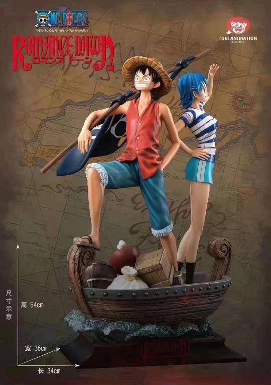 One Piece読切版 Romance Dawn ルフィ アン フィギュア 発売 Logpiece ワンピースブログ シャボンディ諸島より配信中