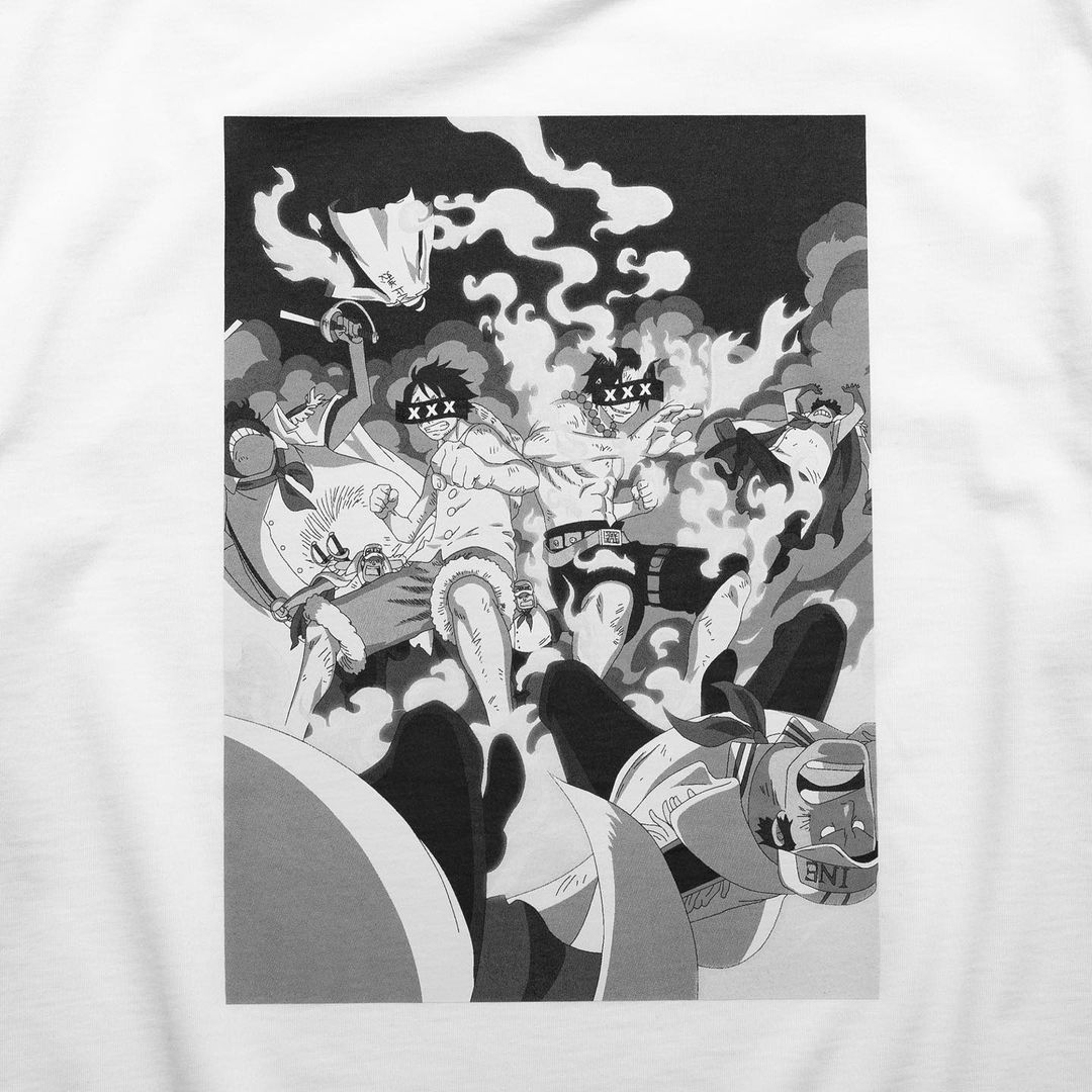 ストリート系ブランド「GOD SELECTION XXX」× ONE PIECE コラボTシャツ ...