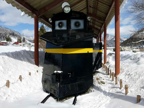 静態保存されたラッセル車（キ287）