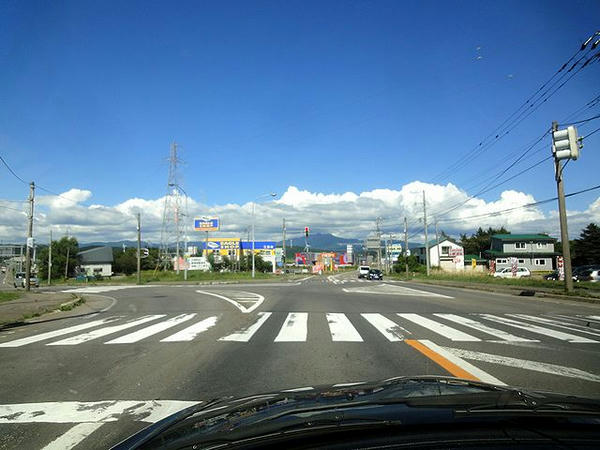 国道228号から国道227号へ