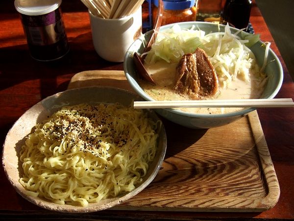 肉ミルクつけ麺 1000円