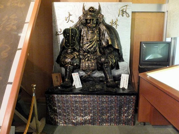 展示物で唯一撮影可能な信玄公の像