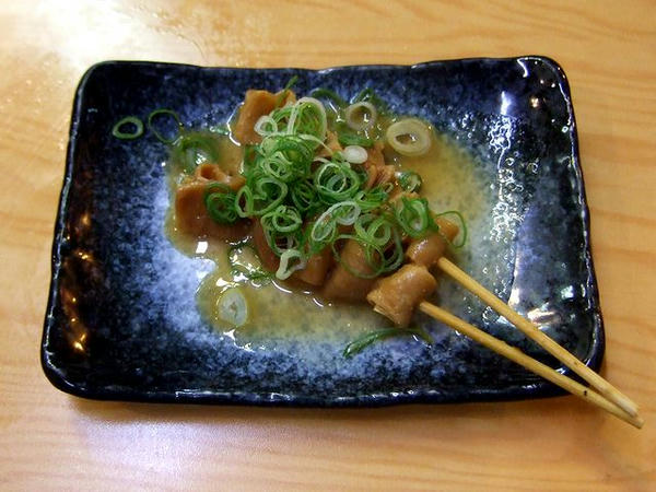 名物どて焼き（2本） 280円