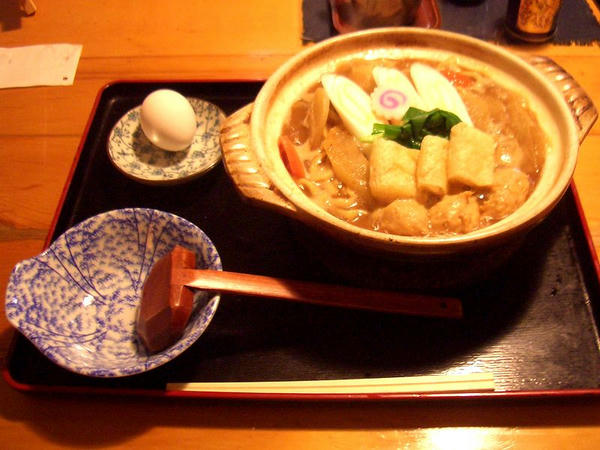 田舎味噌煮込みラーメン 880円（いつものじゃなくて借り物のデジカメで撮影）