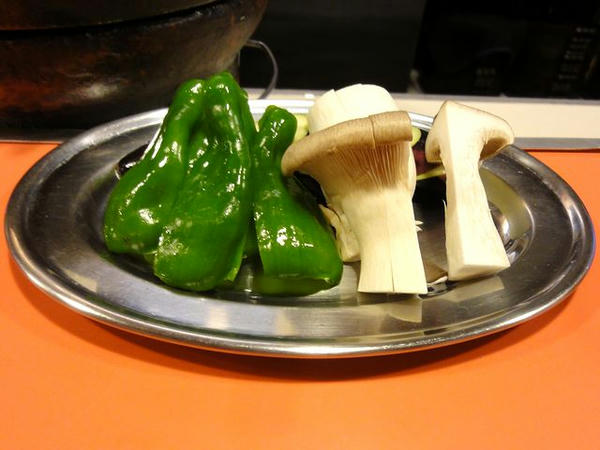 焼野菜盛り合わせ 630円