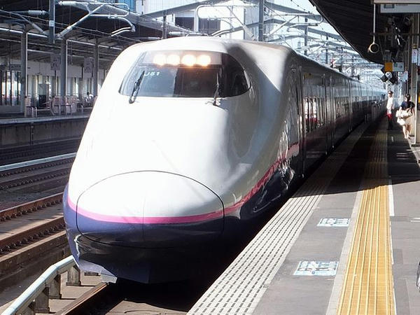 宇都宮駅から東北新幹線に乗車