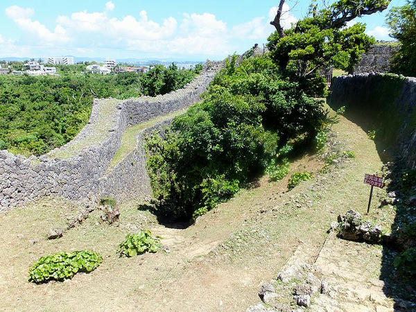 北の郭と大井戸(ウフガー)