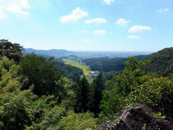 天狗岩から見た景色