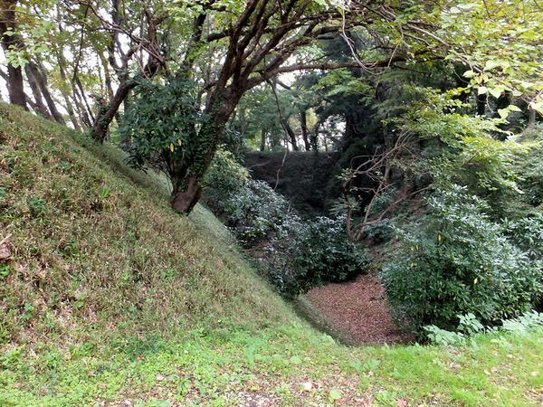 三の丸の空堀(2)