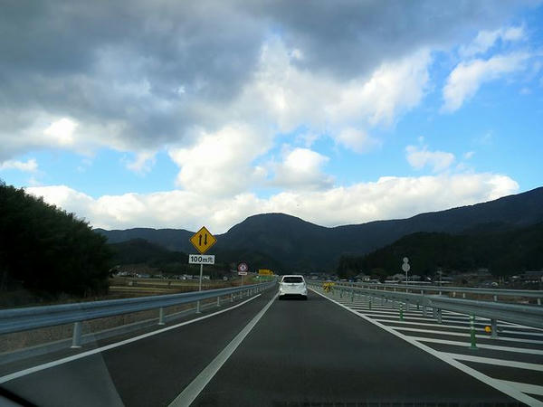 高速道路走行中