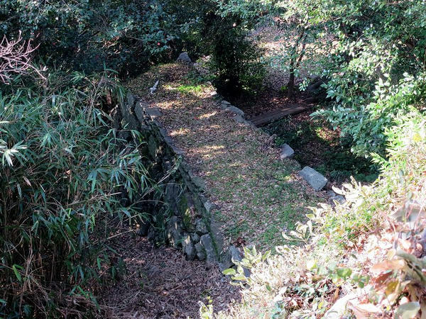 登り石垣？