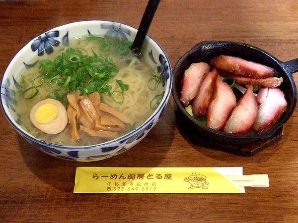 鯛だしほっぺた焼豚麺（塩） 800円