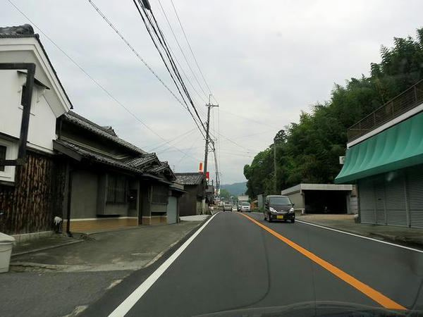 国道169号走行中