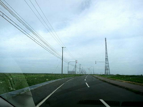 北海道道35号根室半島線を行く