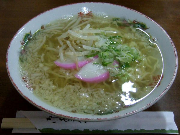 素ラーメン 460円