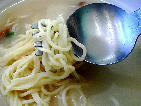 寿がきやのラーメンフォーク