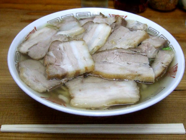 肉そば（チャーシューメン） 850円