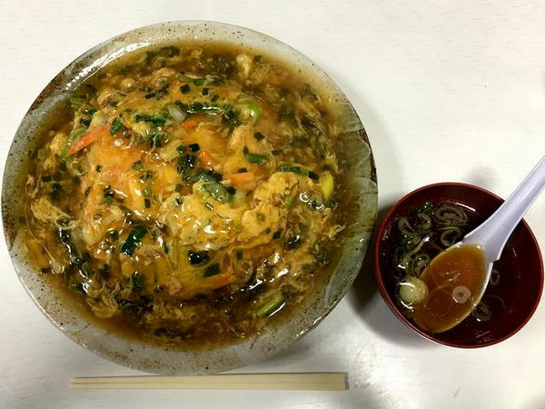 天津丼（スープ付き） 800円