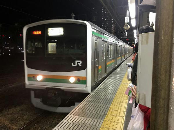宇都宮駅で乗り換えた黒磯行き普通列車