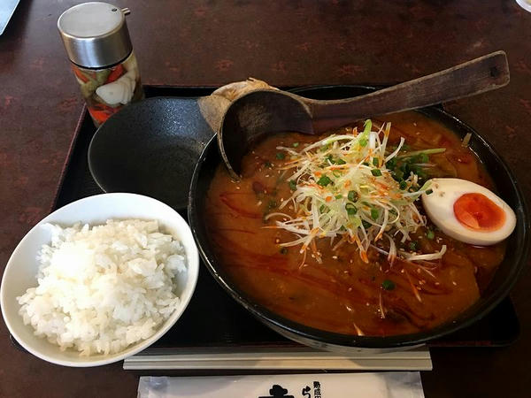 味噌チゲラーメン ライスセット 990円