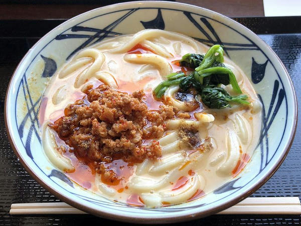 うま辛坦々うどん（並） 650円